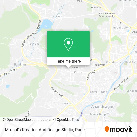 Mrunal's Kreation And Design Studio map