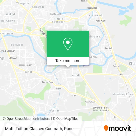 Math Tuition Classes Cuemath map
