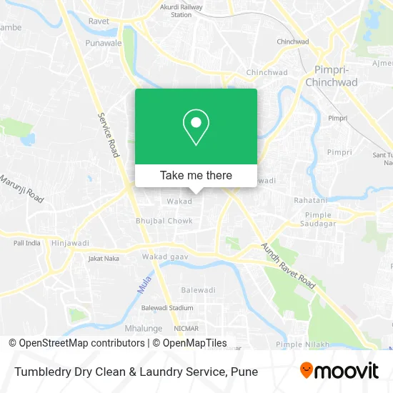 Tumbledry Dry Clean & Laundry Service map