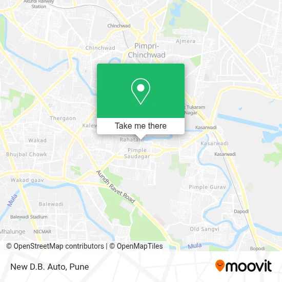 New D.B. Auto map