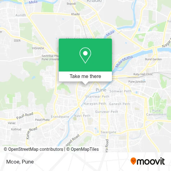Mcoe map