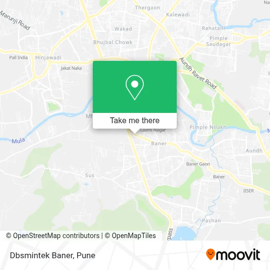 Dbsmintek Baner map