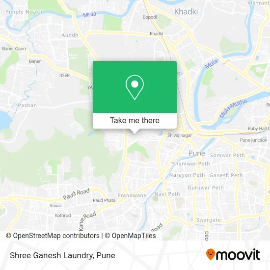 Shree Ganesh Laundry map