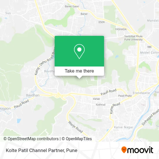 Kolte Patil Channel Partner map