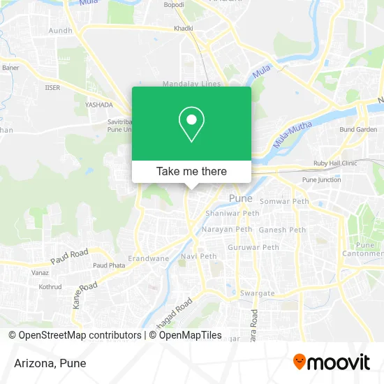 Arizona map
