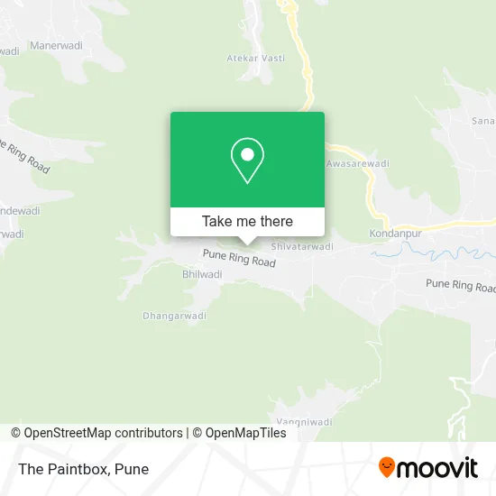 The Paintbox map