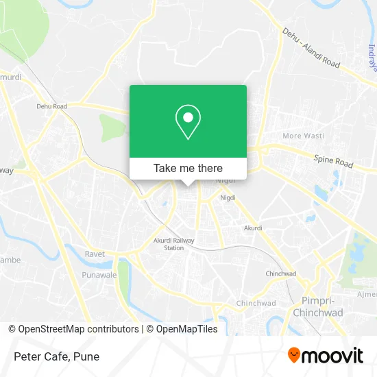 Cafe Peter map