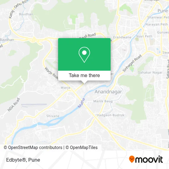 Edbyte® map