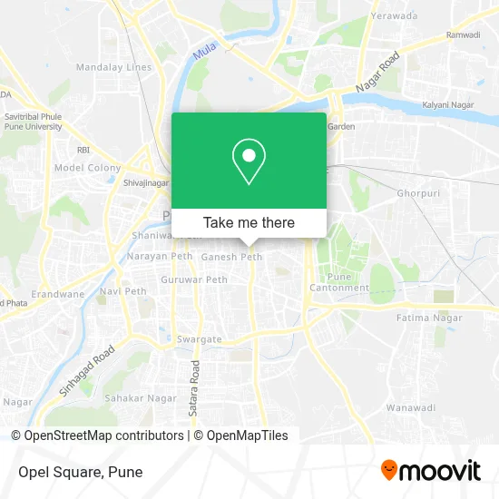 Opel Square map