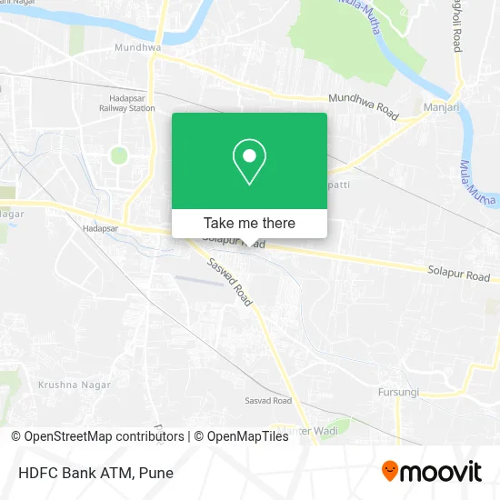 HDFC Bank Atm map
