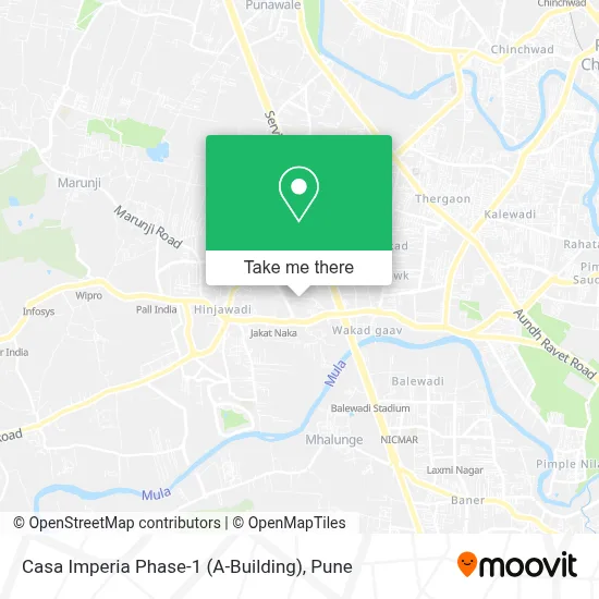 Casa Imperia Phase-1 (A-Building) map