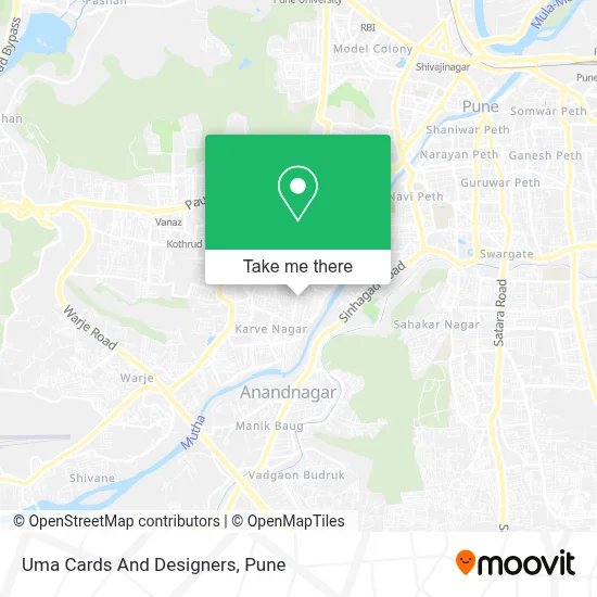 Uma Cards And Designers map