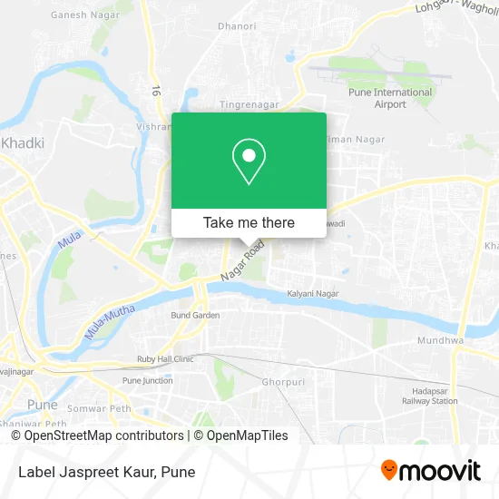 Label Jaspreet Kaur map