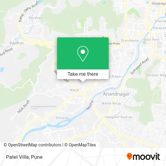 Patel Villa map