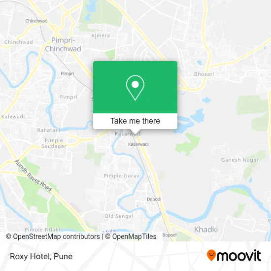 Roxy Hotel map