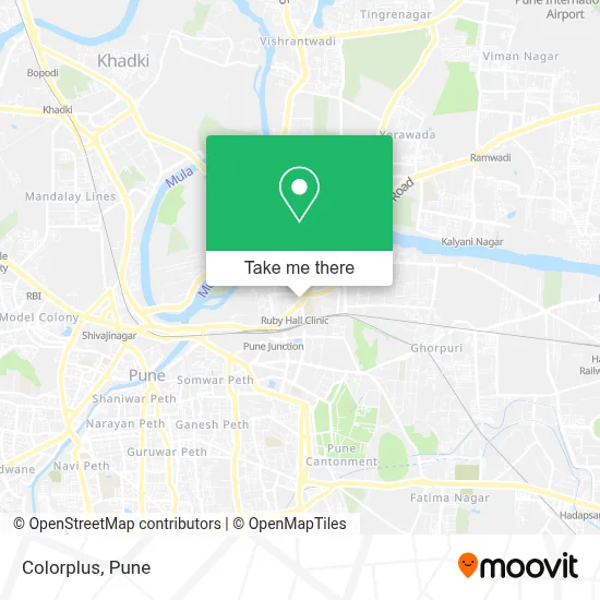 Colorplus map
