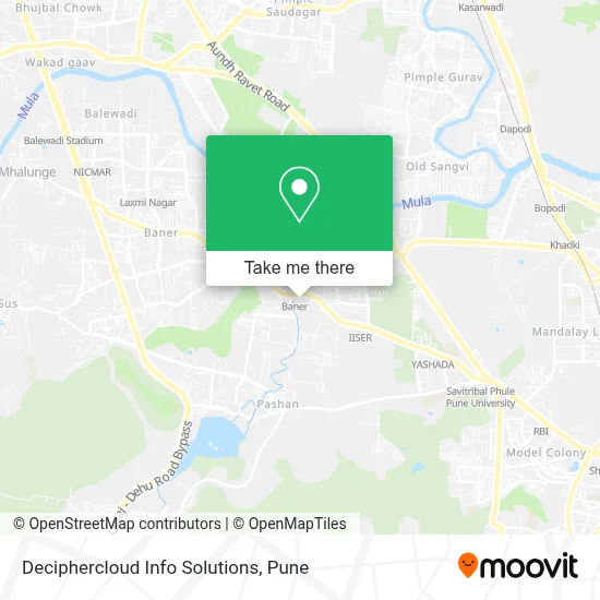 Deciphercloud Info Solutions map