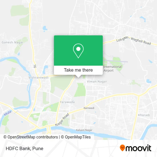 HDFC Bank map