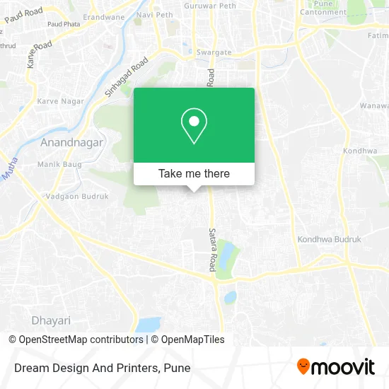 Dream Design And Printers map