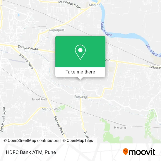 HDFC Bank Atm map