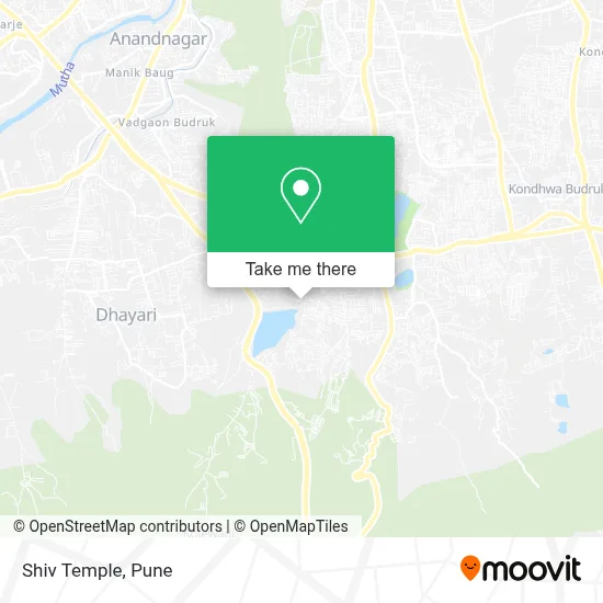 Shiv Temple map