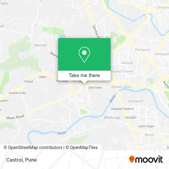 Castrol map