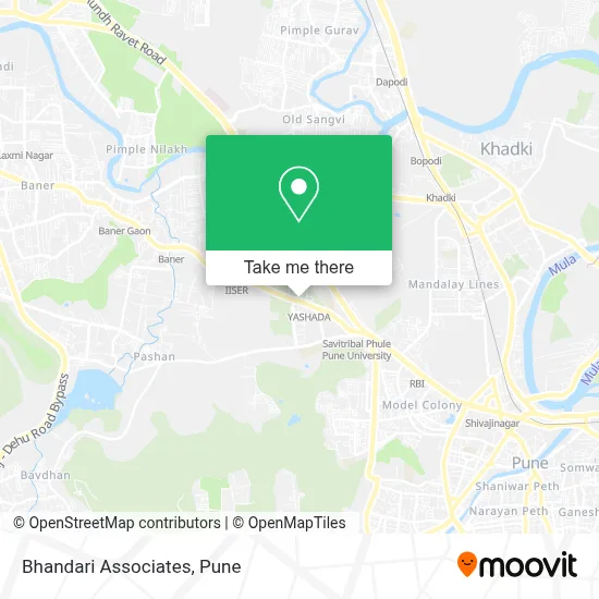 Bhandari Associates map