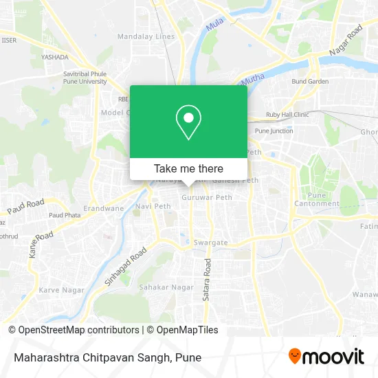 Maharashtra Chitpavan Sangh map