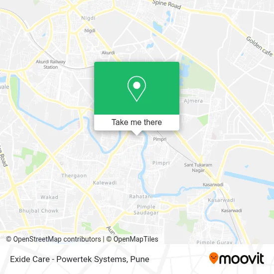 Exide Care - Powertek Systems map