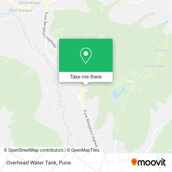 Overhead Water Tank map