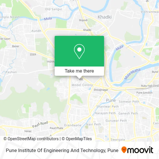 Pune Institute Of Engineering And Technology map