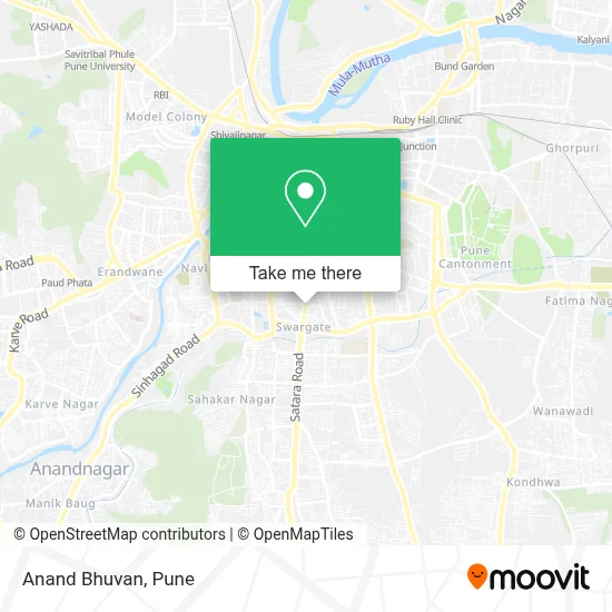 Anand Bhuvan map