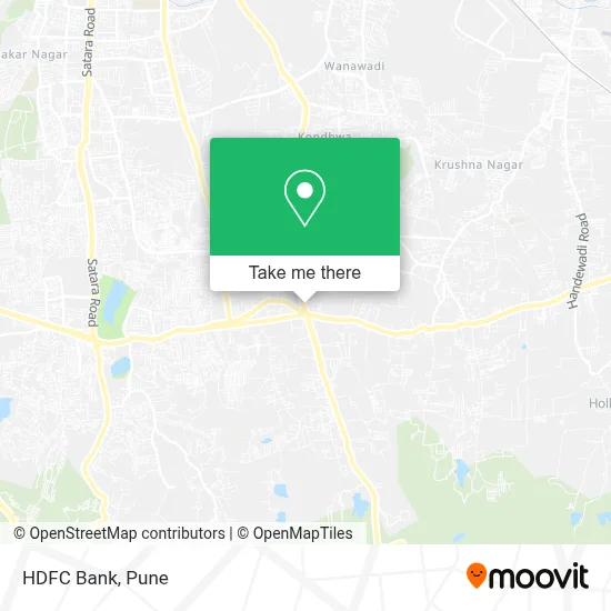 HDFC Bank map