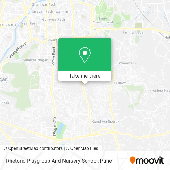 Rhetoric Playgroup And Nursery School map