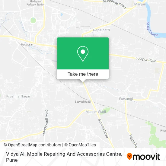 Vidya All Mobile Repairing And Accessories Centre map