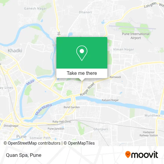 Quan Spa map