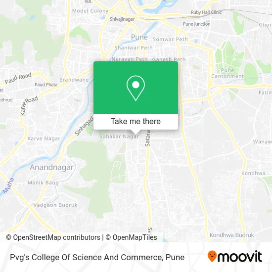 Pvg's College Of Science And Commerce map