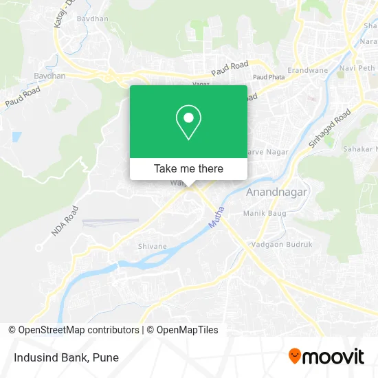 Indusind Bank map