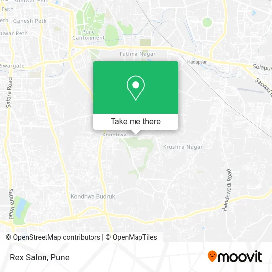 Rex Salon map