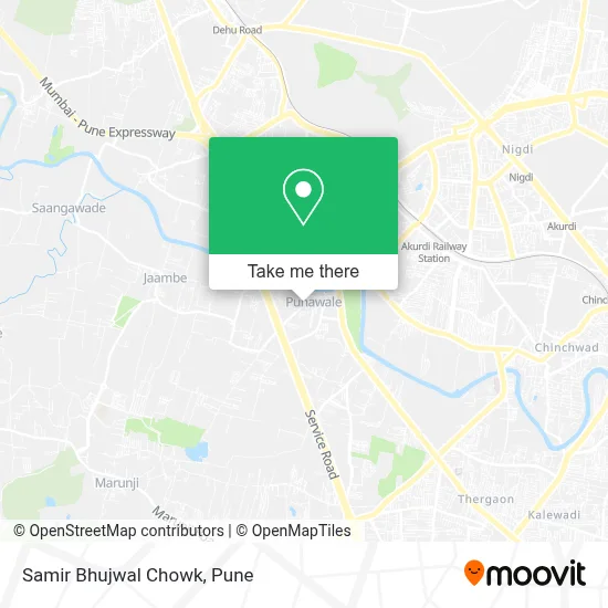 Samir Bhujwal Chowk map