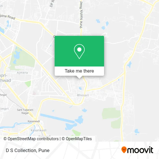 D S Collection map