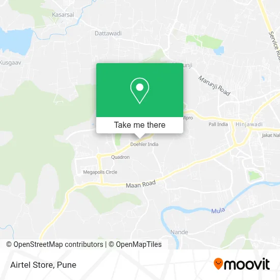 Airtel Store map