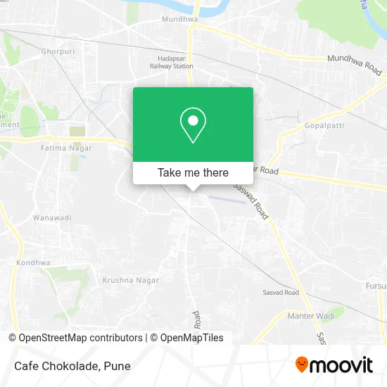 Cafe Chokolade map