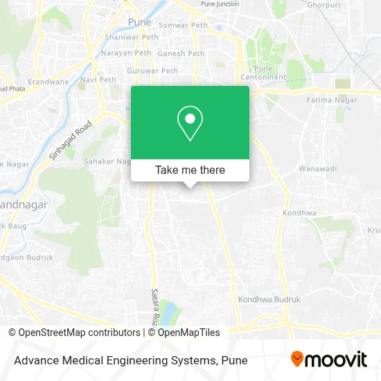 Advance Medical Engineering Systems map