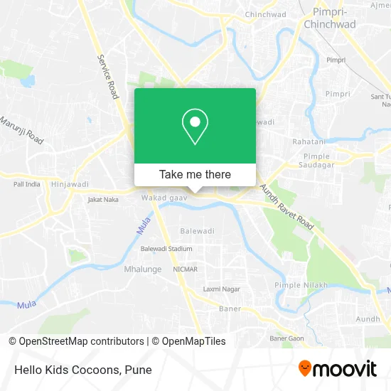 Hello Kids Cocoons map