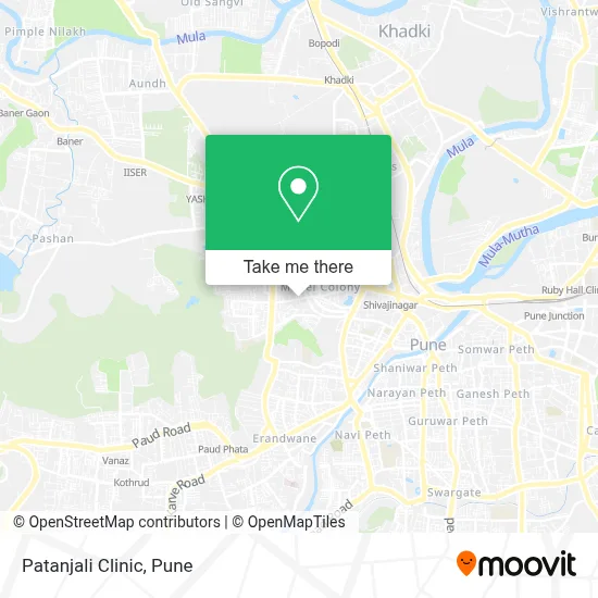 Patanjali Chikitsalay map