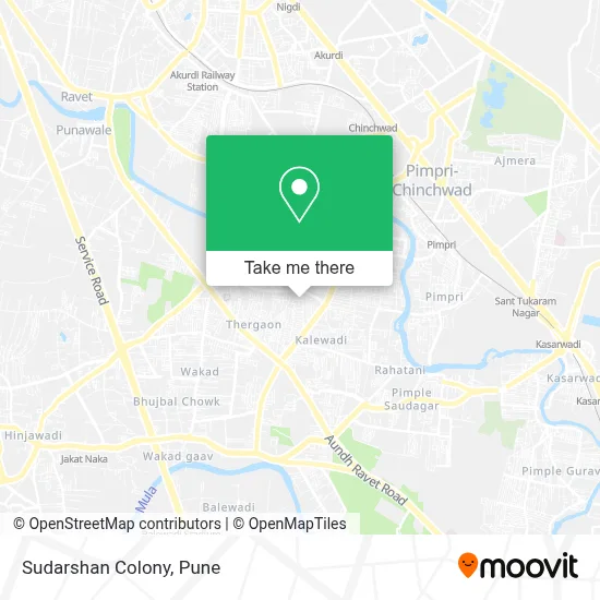 Sudarshan Colony map