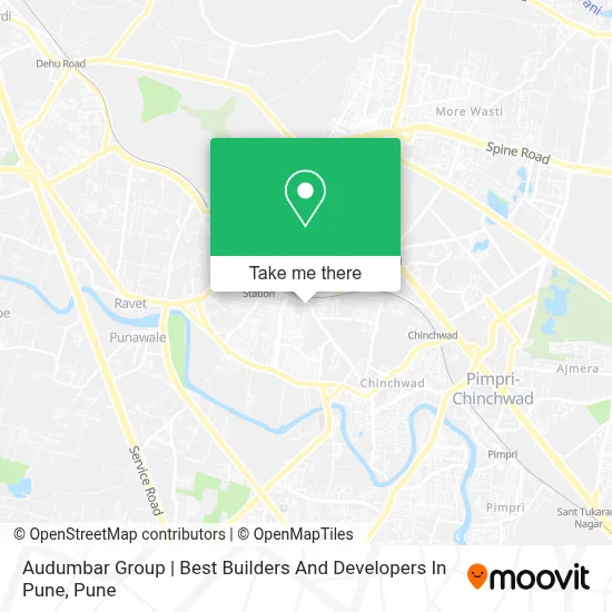 Audumbar Group | Best Builders And Developers In Pune map