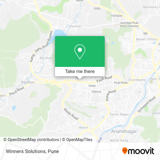 Winners Solutions map