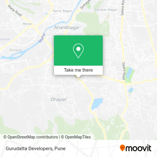 Gurudatta Developers map